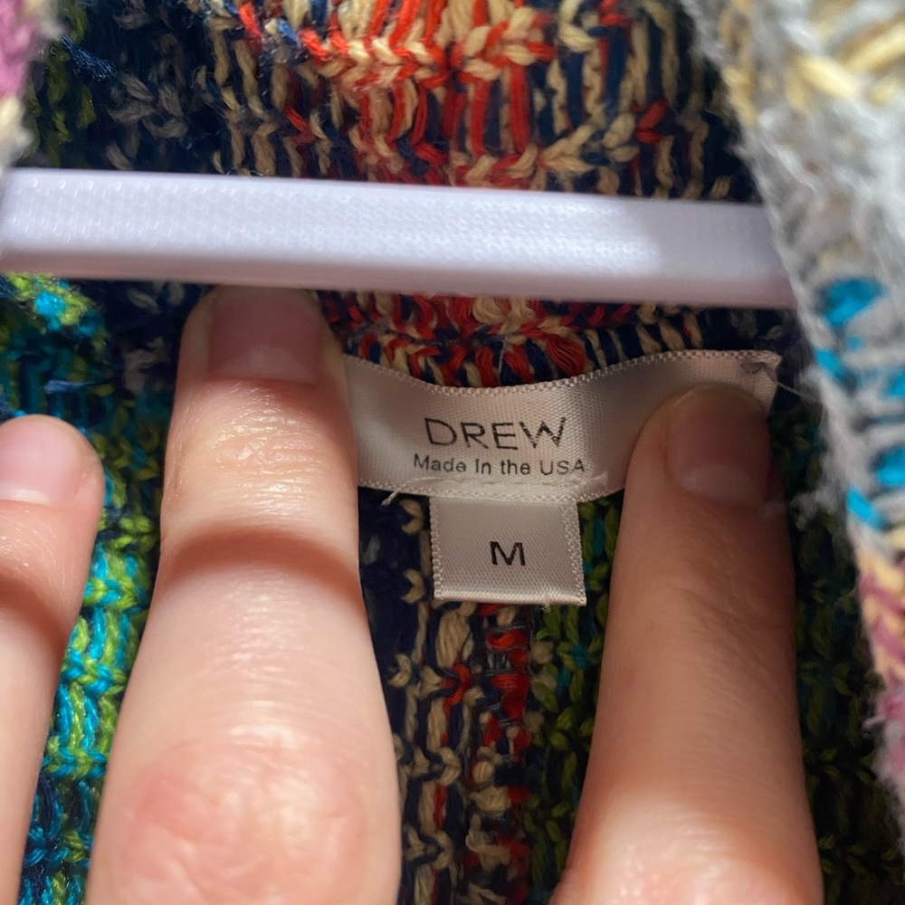 Multicolor Patterned Women's Sweater - image 3